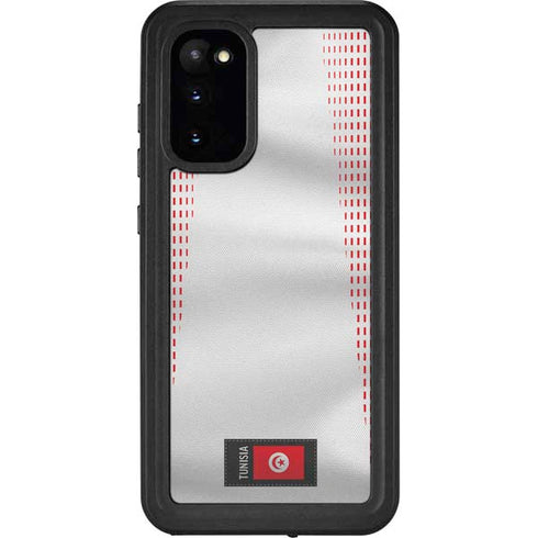 Tunisia Soccer Flag Galaxy S20 Waterproof Case